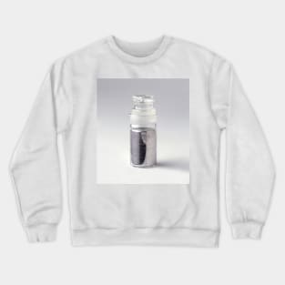 Liquid mercury in glass bottle (C019/8686) Crewneck Sweatshirt